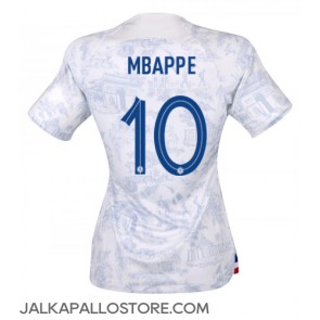 Ranska Kylian Mbappe #10 Vieraspaita Naisten MM-kisat 2022 Lyhythihainen
